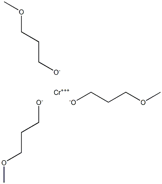 CHROMIUM(III) METHOXYPROPOXIDE, 10-12% in Methoxypropanol Struktur