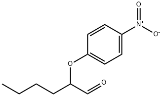 2-(4-nitrophenoxy)hexanal Struktur