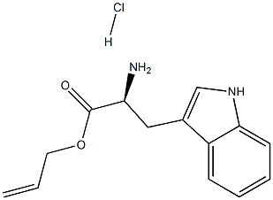 L-Tryptophan allyl ester hydrochloride Struktur