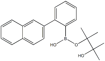 2-(2-Naphthyl)phenylboronic acid pinacol ester Struktur