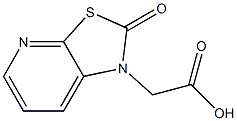 2-(2-Oxothiazolo[5,4-b]pyridin-1(2H)-yl)acetic acid Struktur