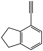 4-ethynyl-2,3-dihydro-1H-indene Struktur