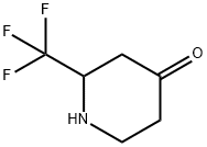 2-TrifluoroMethyl-piperidin-4-one Struktur