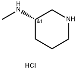 (S)-N-Methylpiperidin-3-aMine hydrochloride Structure