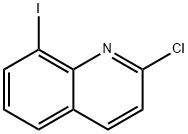 2-chloro-8-iodoquinoline Struktur