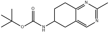 (2-Methyl-5,6,7,8-tetrahydro-quinazolin-6-yl)-carbaMic acid tert-butyl ester Struktur