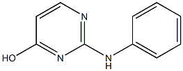 2-(phenylaMino)pyriMidin-4-ol Struktur