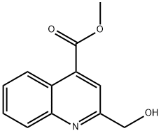 Methyl 2-(hydroxyMethyl)quinoline-4-carboxylate Struktur