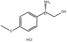 (2S)-2-AMINO-2-(4-METHOXYPHENYL)ETHAN-1-OL HCl Struktur