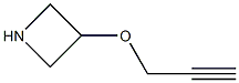 3-(2-Propynyloxy)azetidine Struktur