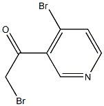 2-BroMo-1-(4-broMopyridin-3-yl)ethanone Struktur