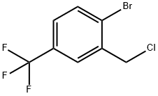 2-BroMo-5-(trifluoroMethyl)benzyl chloride Struktur