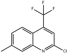 2-Chloro-7-Methyl-4-trifluoroMethyl-quinoline Structure