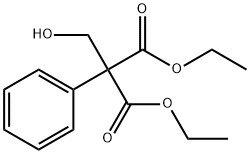 diethyl 2-(hydroxyMethyl)-2-phenylMalonate Struktur