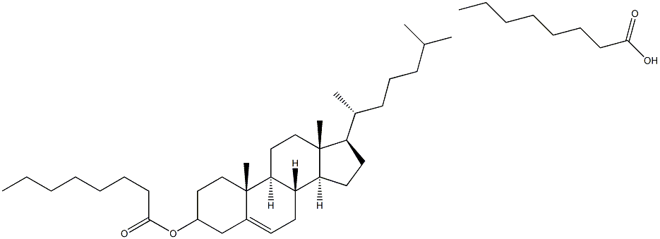 CHOLESTEROL-3-OCTANOATE (Octanoate-1-13C, 99%) Struktur