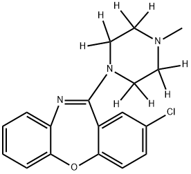 Loxapine-d8 Struktur