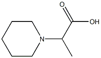 2-PIPERIDIN-1-YLPROPANOIC ACID Struktur