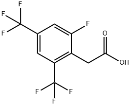 2-FLUORO-4,6-BIS(TRIFLUOROMETHYL)PHENYLACETIC ACID price.