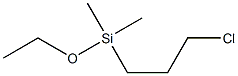 3-CHLOROPROPYLDIMETHYLETHOXYSILANE Struktur