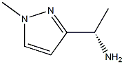 (S)-1-(1-Methyl-1H-pyrazol-3-yl)ethanaMine Struktur