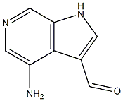 4-AMino-6-azaindole-3-carbaldehyde Struktur