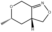 (3aR,5S)-3a,4,5,7-tetrahydro-5-Methyl-3H-pyrano[3,4-c]isoxazole Struktur