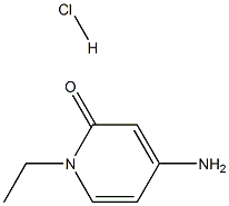 4-AMino-1-ethylpyridin-2(1H)-one hydrochloride Structure