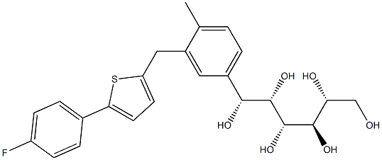 卡格列凈雜質(zhì)7 結(jié)構(gòu)式