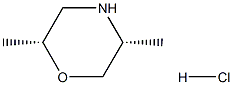 (2R,5R)-2,5-DiMethylMorpholine hydrochloride Struktur