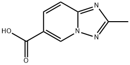 2-Methyl-[1,2,4]triazolo[1,5-a]pyridine-6-carboxylic acid Struktur