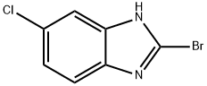 2-broMo-6-chloro-1H-benzo[d]iMidazole Struktur