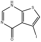 5-iodothieno[2,3-d]pyriMidin-4-ol Struktur