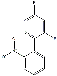 2-(2,4-Difluorophenyl)nitrobenzene Struktur