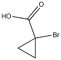 1-broMocyclopropanecarboxylic acid Struktur