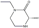 (S)-1-Ethyl-3-Methylpiperazin-2-one Struktur