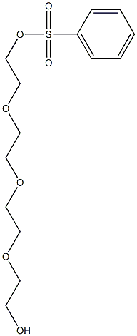 Tetraethylene glycol Monobenzenesulfonate Struktur