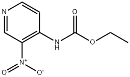 ethyl (3-nitropyridin-4-yl)carbaMate Struktur