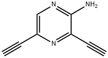 3,5-Diethynylpyrazin-2-aMine Struktur