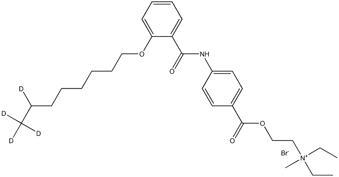 OtiloniuM-d4 BroMide Struktur