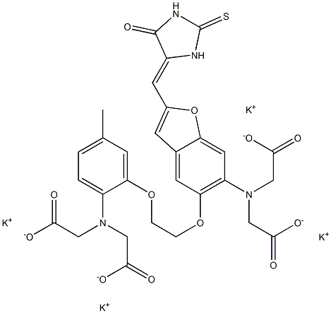 FURA RED(TM), TETRAPOTASSIUM SALT Struktur