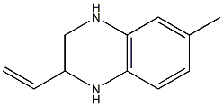 6-Methyl-2-vinyl-1,2,3,4-tetrahydro-quinoxaline Struktur