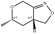 (3aR,5R)-3a,4,5,7-tetrahydro-5-Methyl-3H-pyrano[3,4-c]isoxazole Struktur