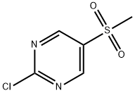 2-chloro-5-(Methylsulfonyl)pyriMidine Struktur