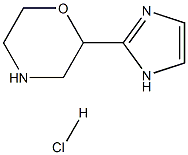 2-(1H-IMidazol-2-yl)-Morpholine hydrochloride Struktur