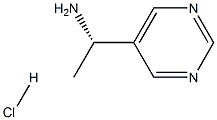 (S)-1-(pyriMidin-5-yl)ethanaMine hydrochloride Struktur