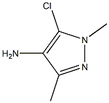 5-chloro-1,3-dimethylpyrazol-4-amine Struktur