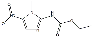 Carbamic acid,(1-methyl-5-nitro-1H-imidazol-2-yl)-, ethyl ester (9CI) Struktur