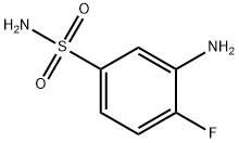 3-Amino-4-fluorobenzenesulfonamide Struktur