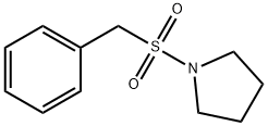 1-benzylsulfonylpyrrolidine Struktur