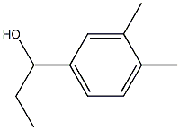 1-(3,4-DIMETHYLPHENYL)PROPAN-1-OL Struktur